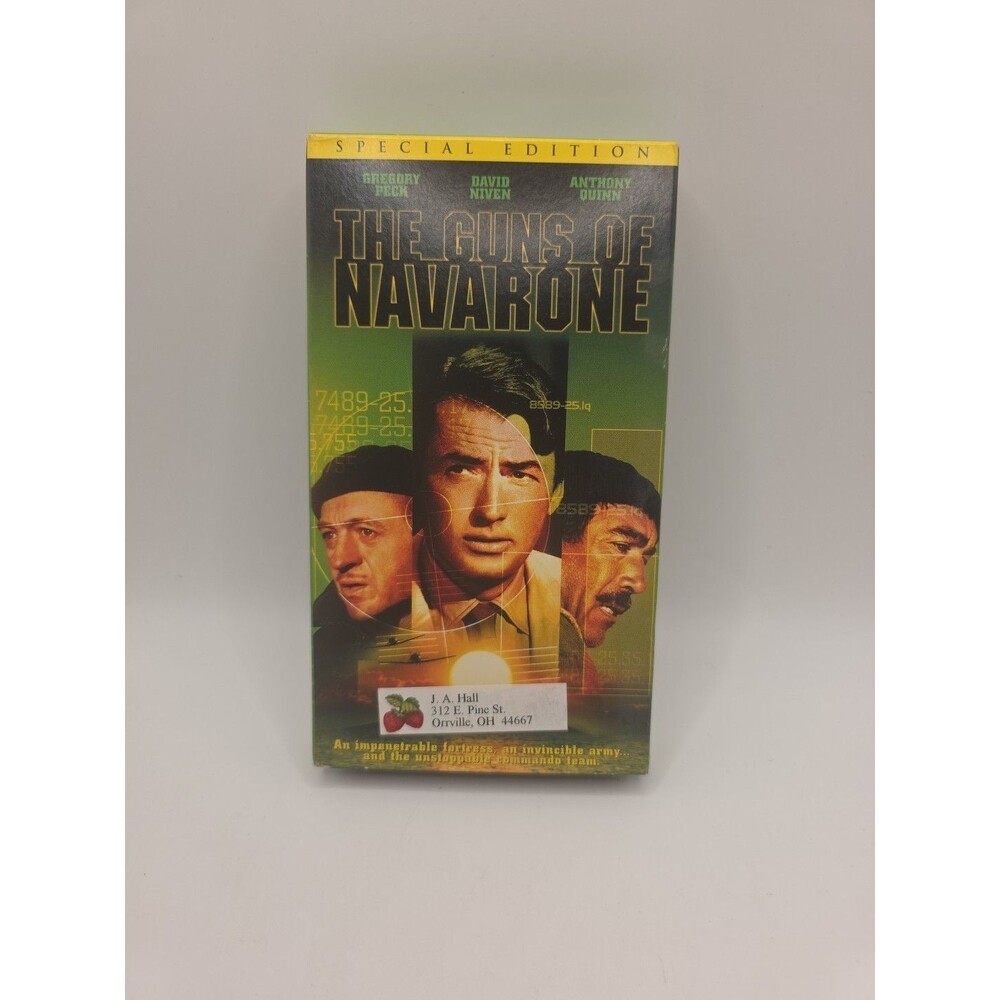 The Guns of Navarone (VHS, 2000, Remastered Collectors Edition)